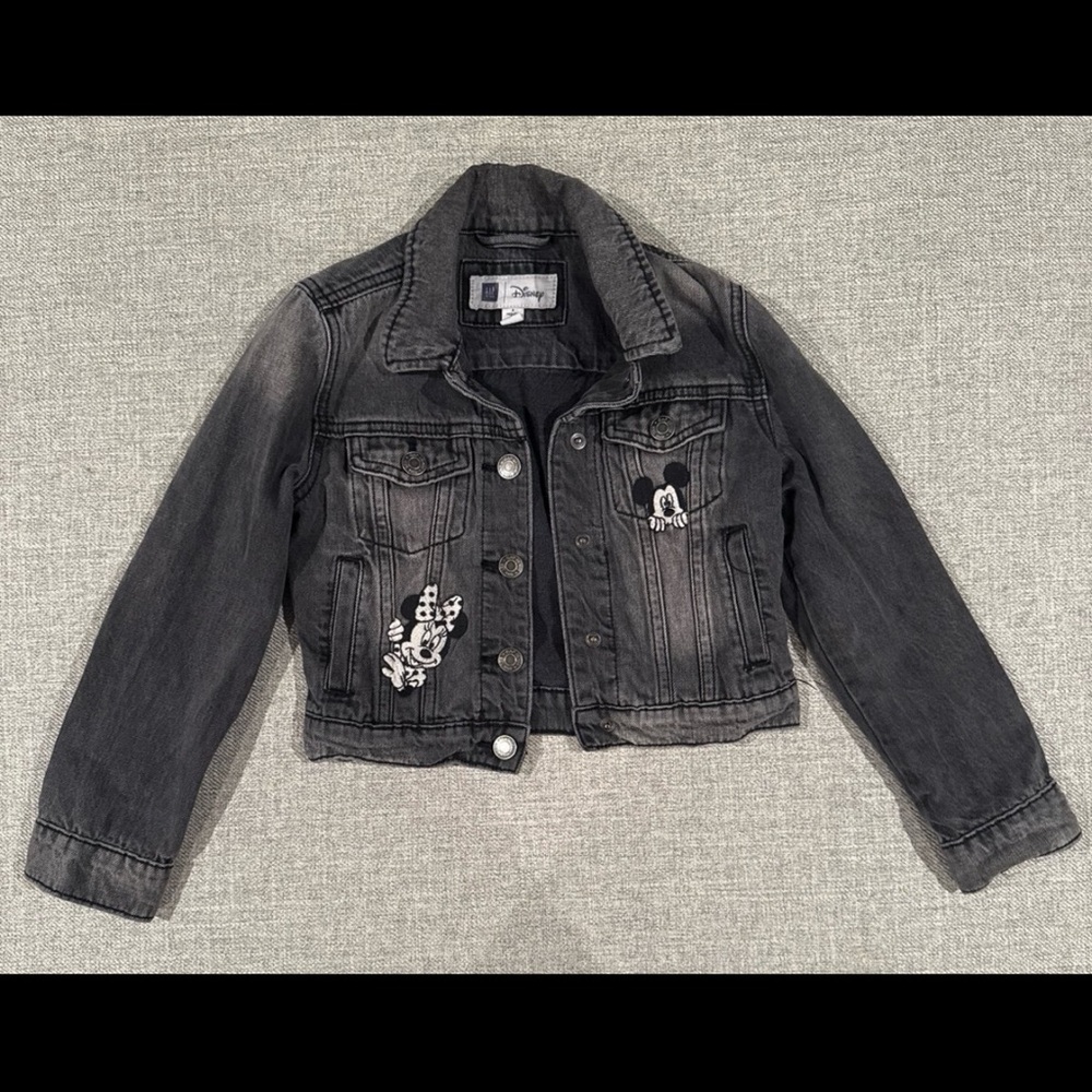 GAP Black Jean Jacket Classic Design